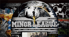 Desktop Screenshot of minor-league.jp
